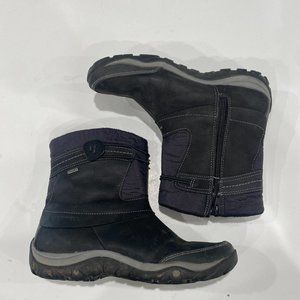 Merrell Drewbrooks boots, women's size 9.5 black 200 gram, warm waterproof.